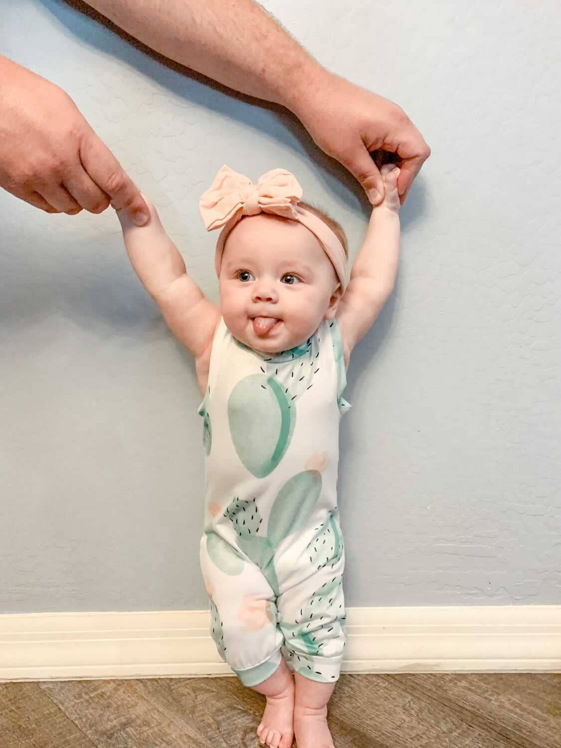 Cactus Bloom Baby Jumpsuit