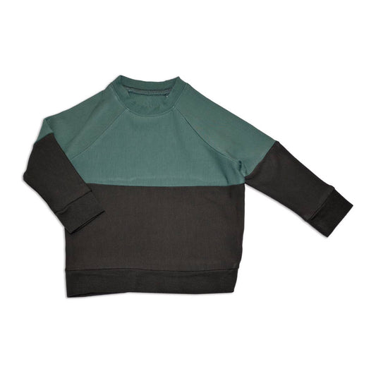 Bamboo Fleece Colorblock Sweatshirt