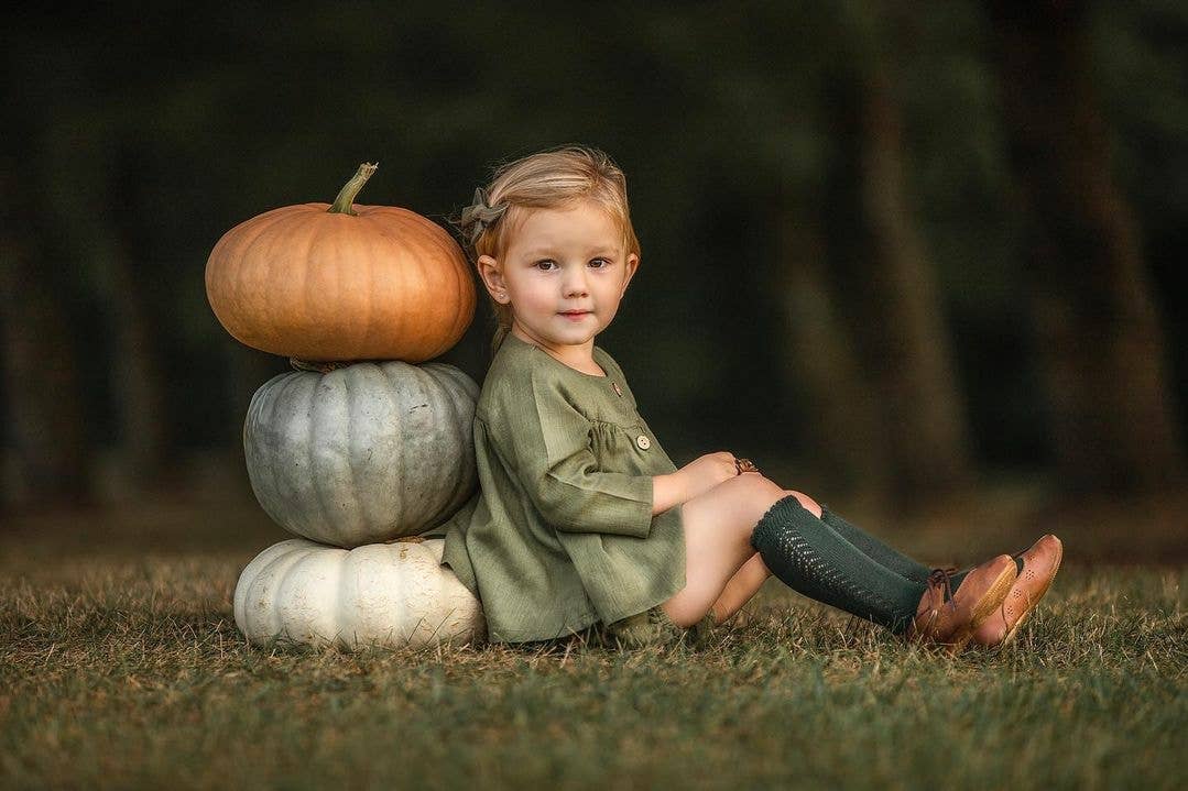 Kids Knee High Dress Socks