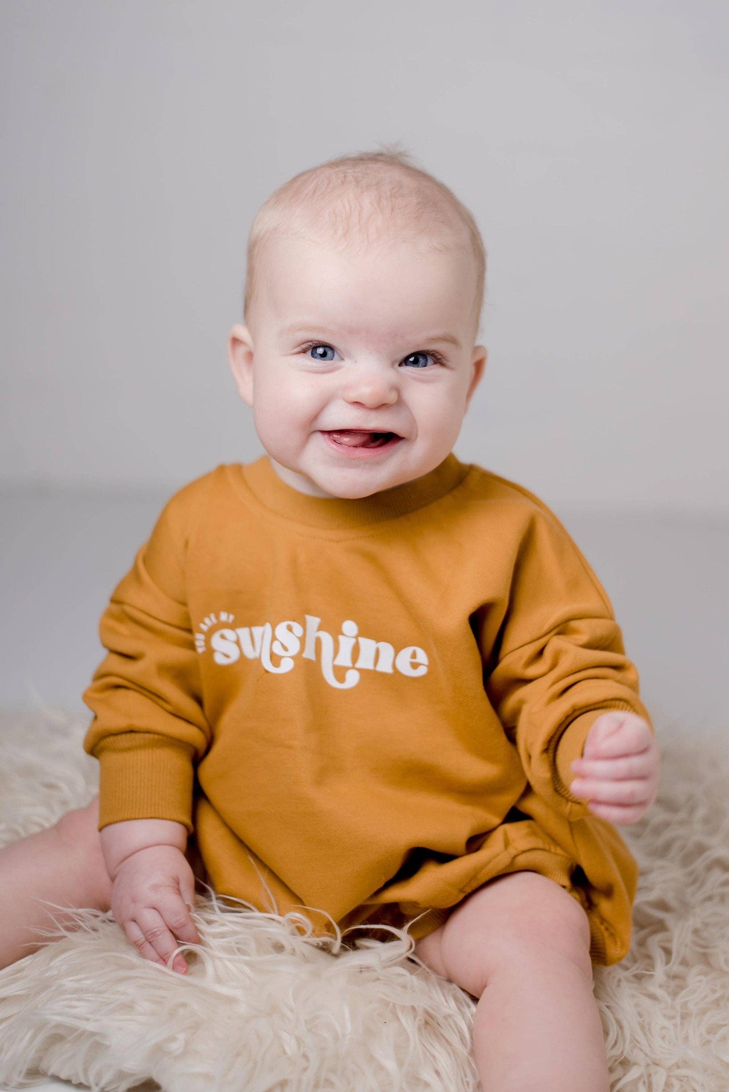 Sunshine Sweatshirt Romper