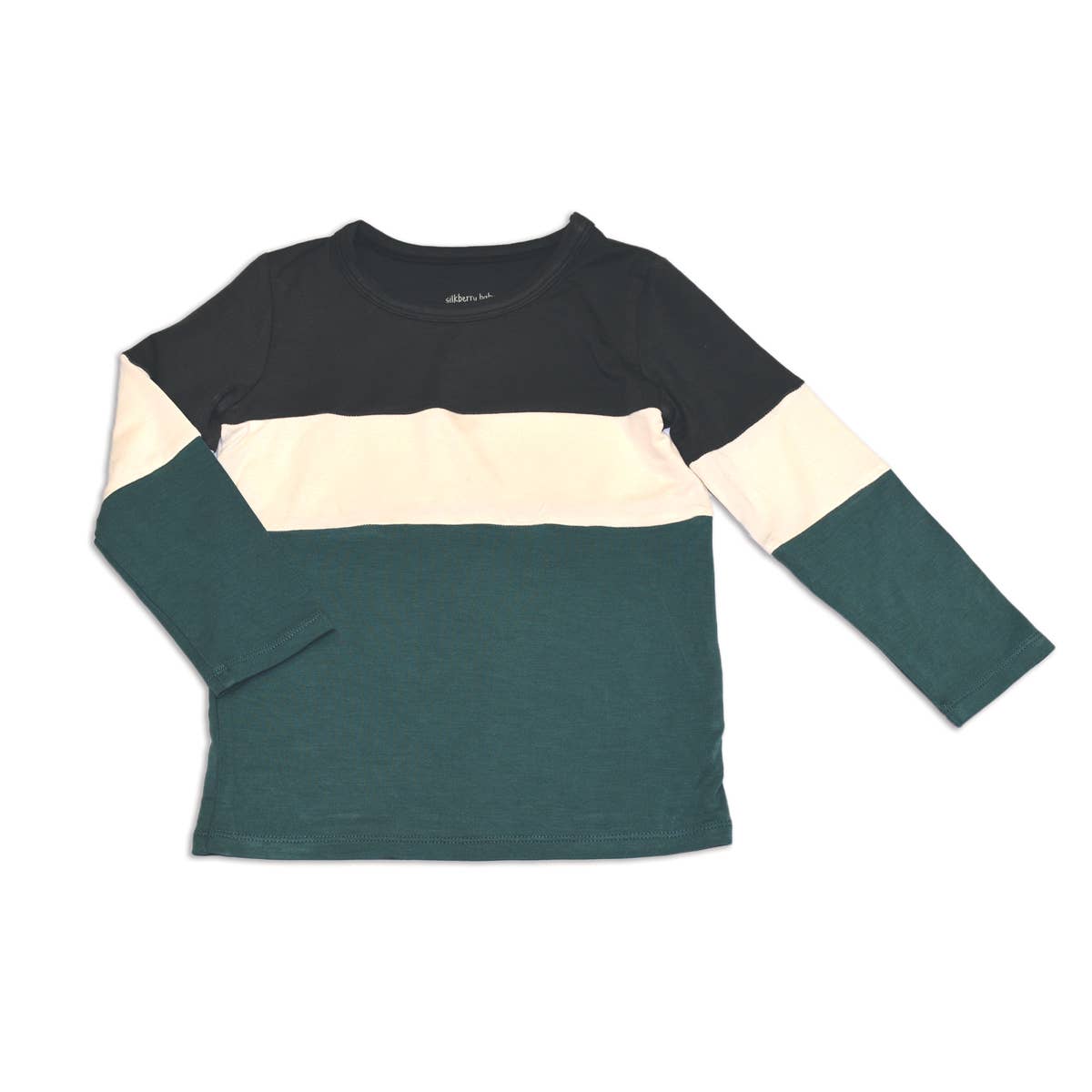 Bamboo Long Sleeve Tee (Color Block)