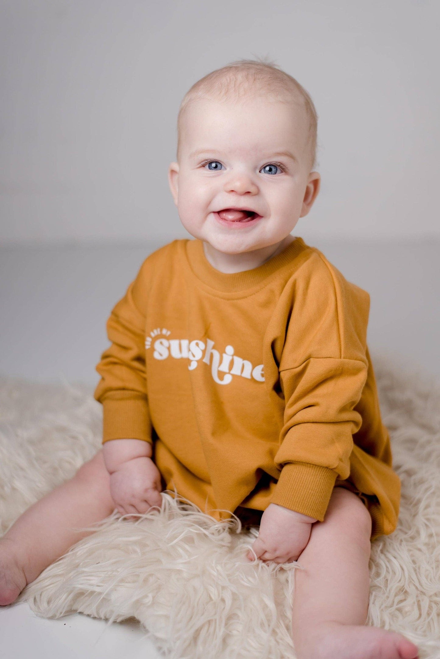 Sunshine Sweatshirt Romper