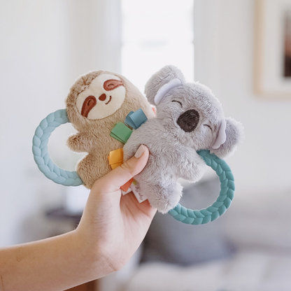 Ritzy Rattle Pal™ Plush with Teether