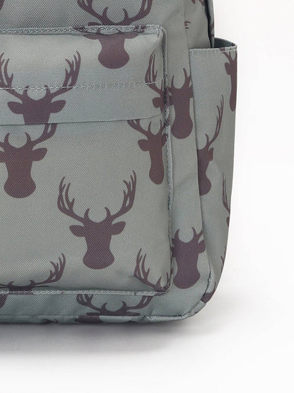 Deer Printed Kids Backpack