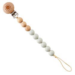 Silicone Pacifier Clip - Sun